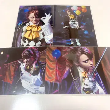 미우라 료스케 브로마이드 4종 세트 블랙 집사 조커 브로마이드