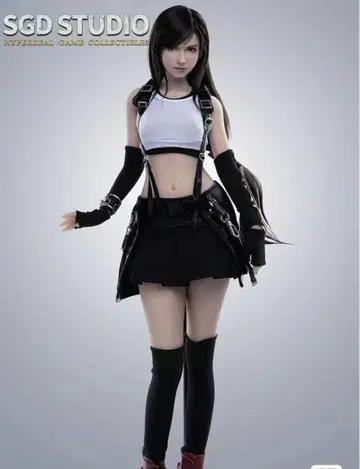 새상품 SGD 티파 락 하트 1/3 스케일 피규어