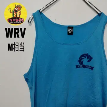 usa 구제 의류 WRV 탱크탑 M 상당 블루