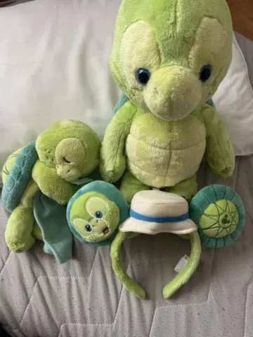 오르멜 봉제 인형 머리띠 디즈니 씨