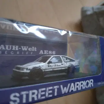 2대 세트 AUAH-Welt AE86 STREET WARRIOR 미니카