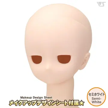 보크스 DDH-29 세미 화이트 인형 헤드 (미사용품)