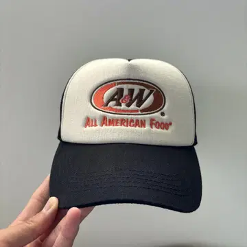 A&W 메쉬 캡 화이트/블랙
