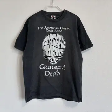 오니 페드 00s Grateful Dead 그레이트풀 데드 밴 T 블랙