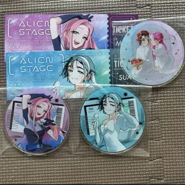 ALIEN STAGE Gratte 아크릴 코스터 미지 스아