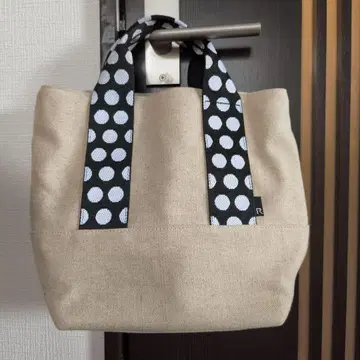 ROOTOTE 도트 스트랩 미니 토트백 도트