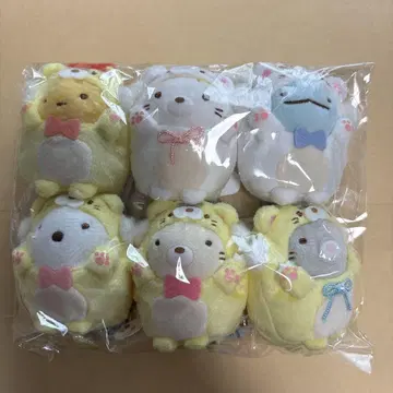 스미코구라시 테노리 봉제 인형 정월 호랑이 세트