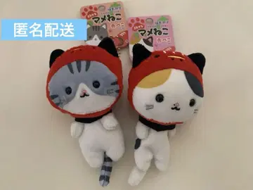 여행하는 콩 고양이 빨간색 버전 2개.