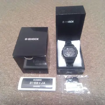 G-SHOCK 디지털 워치 3159*JA 블랙