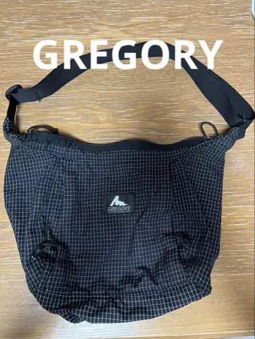 Gregory 그레고리 체크 무늬 메신저 백