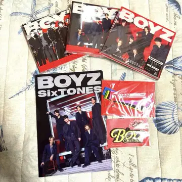BOYZ SixTONES CD 3형태 세트 혜택 포함