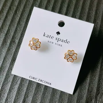 kate spade 큐빅 지르코니아 귀걸이