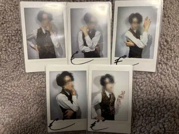 야자와 모토하루 씨 폴라로이드 사진 5장