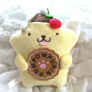 폼폼푸딩 아이싱 쿠키 몰드 마스코트 봉제 인형 홀더 체리