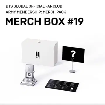 BTS MERCH BOX #19 미개봉 새상품