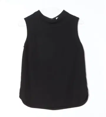 snidel 블랙 슬리브리스 탑 F 사이즈