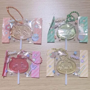 치이카와 (먼작귀) 캔디 참 구미 참 4종 세트