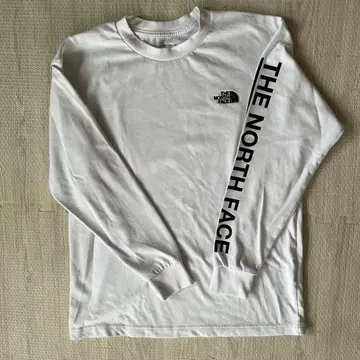 THE NORTH FACE 화이트 롱 슬리브 M