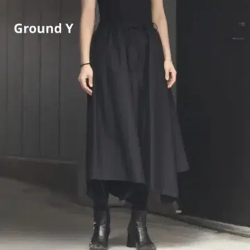 GROUND Y 팬츠 스커트