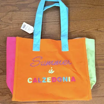 미사용 새상품 CALZEDONIA 토트백 비치백