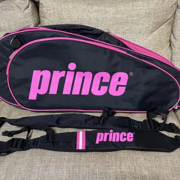 prince 라켓 백 블랙/핑크
