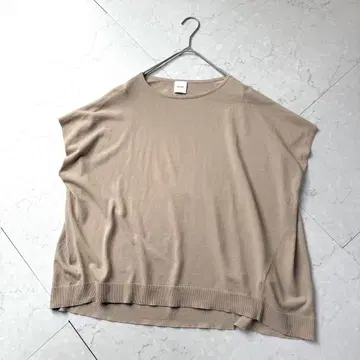 스픽 앤 스팬 ICE COTTON 프렌치 쓰리 블루즈 니트