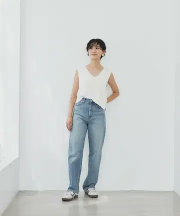 YANUK Trick Denim 보이즈 스트레이트 LEA 26
