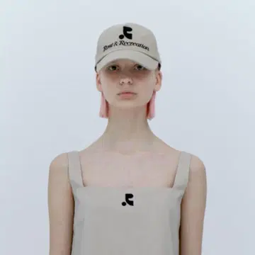 Rest&Recreation LOGO 코튼 볼 캡