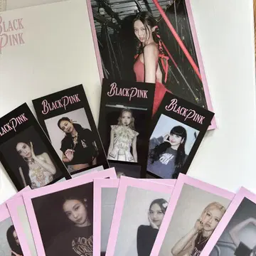 BLACKPINK 폴라로이드 트레이딩 카드 굿즈 BORNPINK