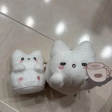 프라이스 한정판 산리오 하나마루 유령 카페 봉제 인형 2개 세트