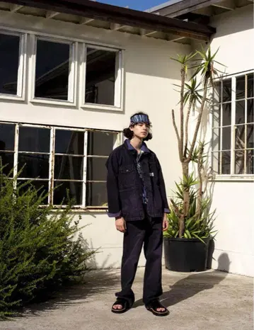 dairiku 20ss 커버올 데님 셋업