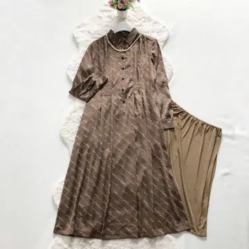 현행*매킨토시 철학 롱 원피스 체인 패턴 40