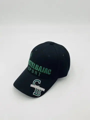새상품 CASTELBAJAC 까스텔바작 캡 블랙 검정 골프