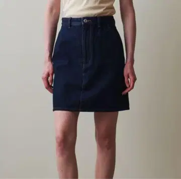 steven alan 데님 스커트(색상:NAVY)