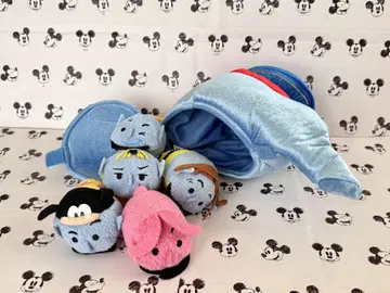 디즈니 스토어 알라딘 지니 봉제 인형 쯔무쯔무 마법의 램프 세트