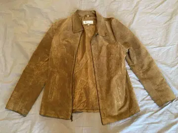 JONES NEW YORK 베이지 가죽 자켓