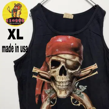 usa 빈티지 의류 THE MOUNTAIN 탱크탑 XL 블랙 미국제