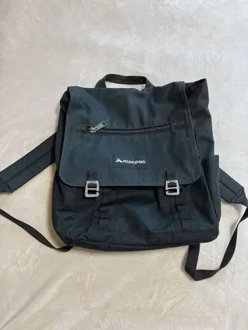 macpac 플랩 백팩 블랙