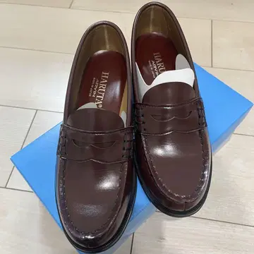 HARUTA 다크 브라운 로퍼
