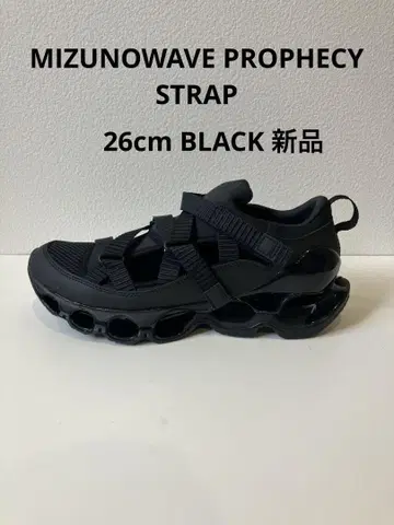 새상품 미즈노 WAVE PROPHECY STRAP 26cm BLACK
