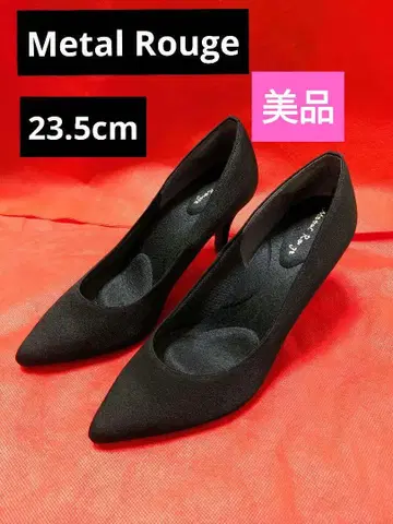 새상품급 Metal Rouge 블랙 펌프스 스틸레토