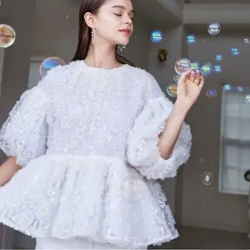 Tsuru by Mariko Oikawa pas de chat 블라우스