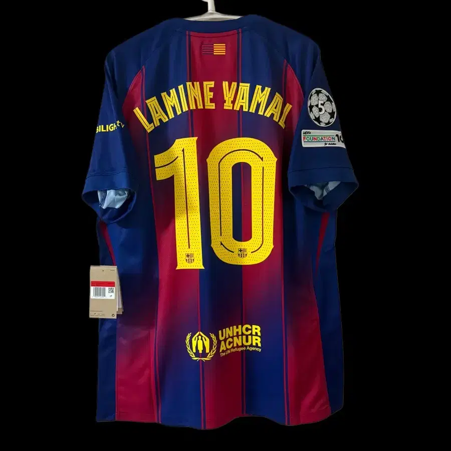 Barcelona Lamine Yamal 25／26シーズン　M LAMINE YAMAL | UCL Men's home jersey 25/26 FC Barcelona