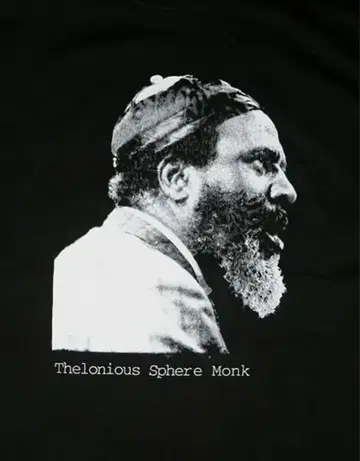 세로니아스 몽크 티셔츠 TheloniousMonk 재즈 비밥 레어