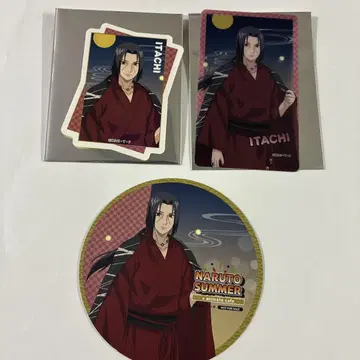 NARUTO 나루토 애니 카페 스티커 밤카 특전 이타치