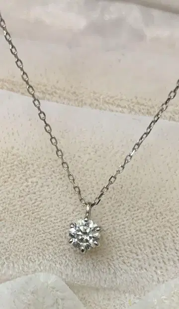 플라티나 다이아몬드 목걸이