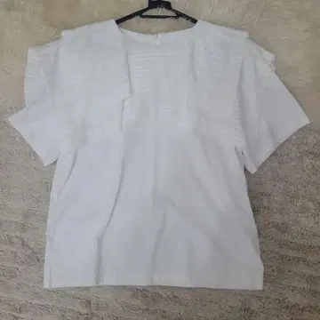 르 쉘 블루 반팔 상의