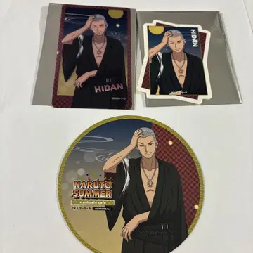 NARUTO 나루토 애니 카페 스티커 크리카 혜택 히단