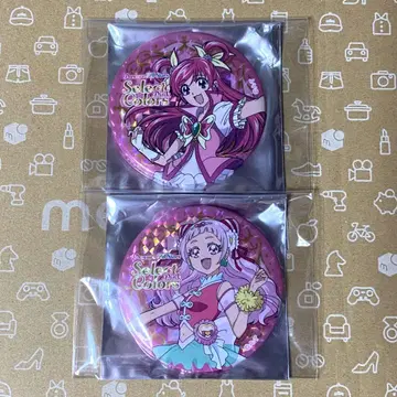 프리큐어 select colors 캔뱃지 큐어 드림 큐어 에일