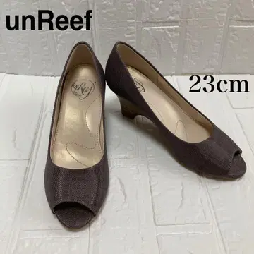 unreef 안리프 오픈토 웨지솔 23cm 펌프스